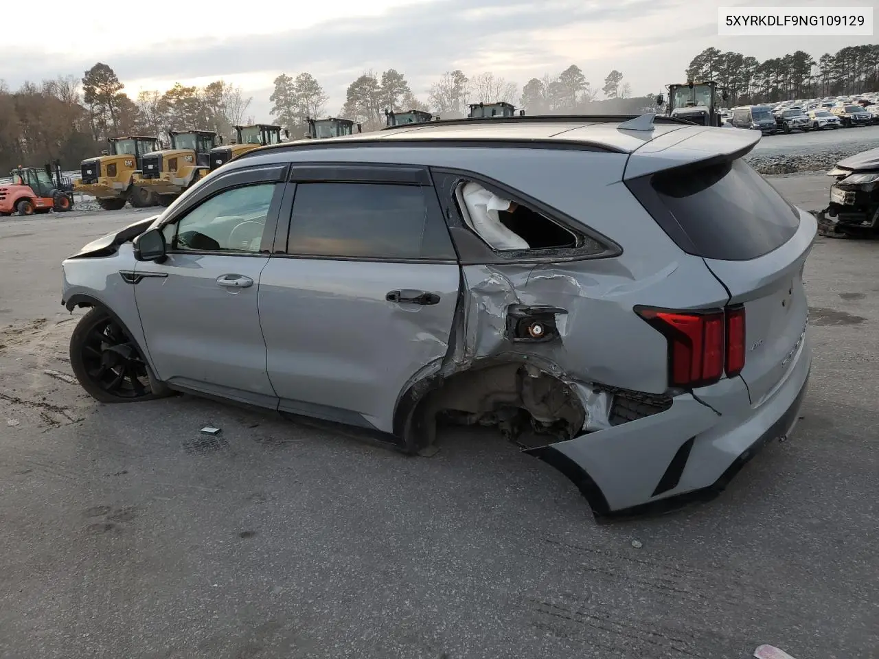 5XYRKDLF9NG109129 2022 Kia Sorento Sx