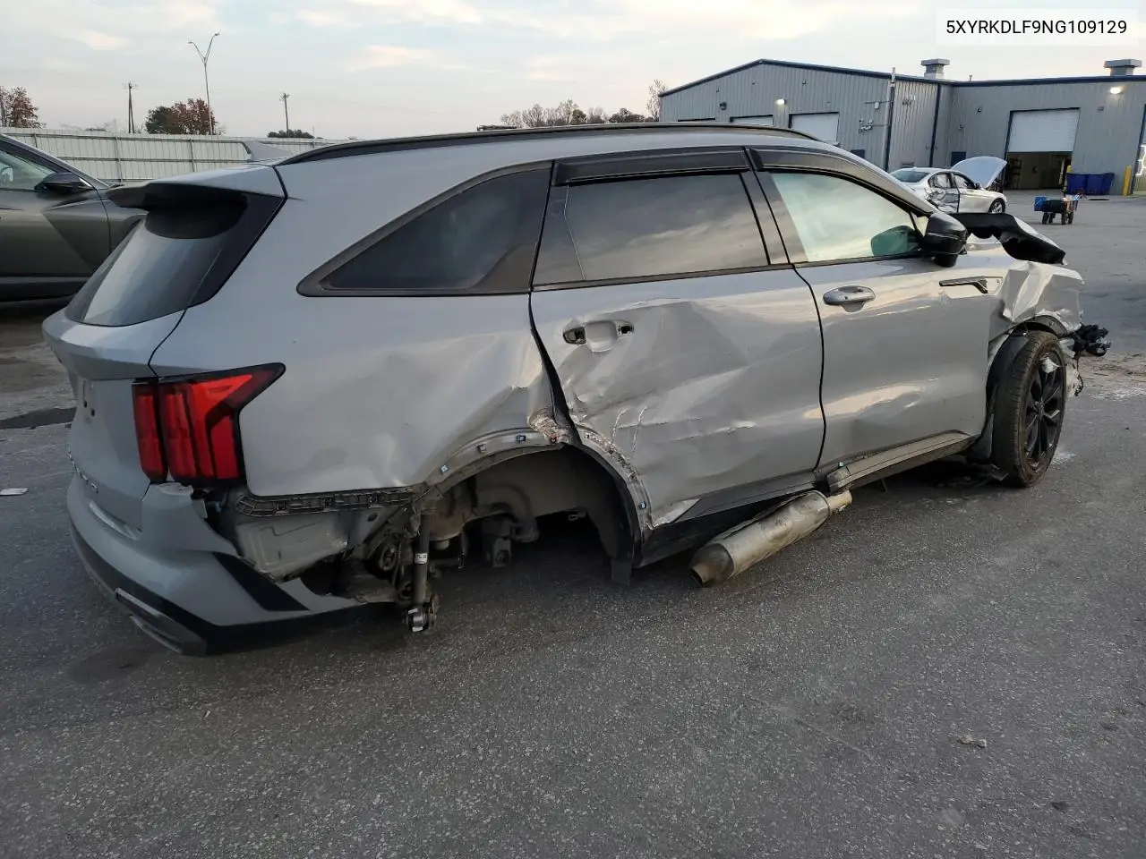5XYRKDLF9NG109129 2022 Kia Sorento Sx
