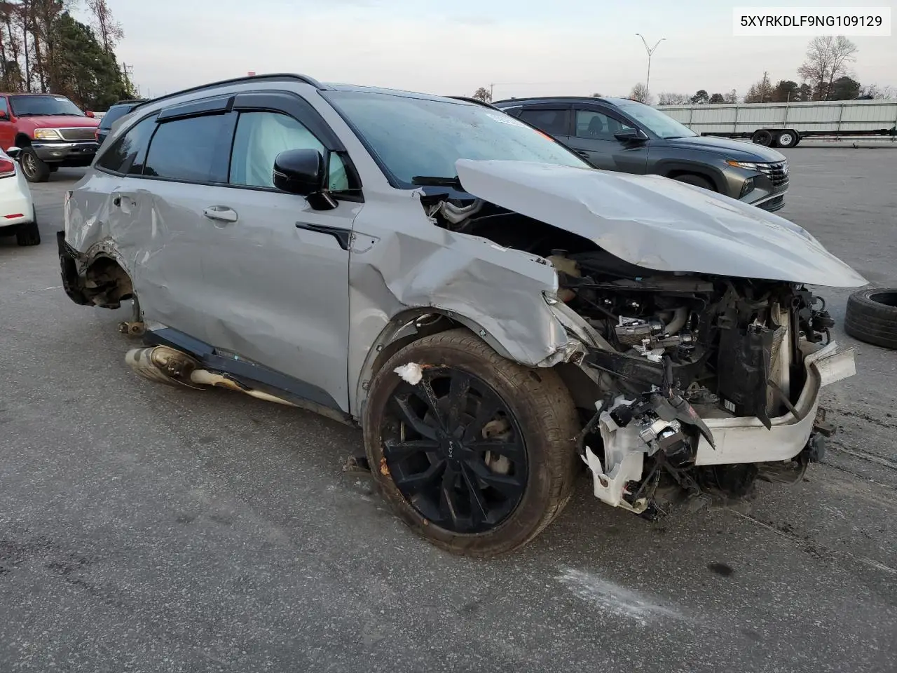 5XYRKDLF9NG109129 2022 Kia Sorento Sx