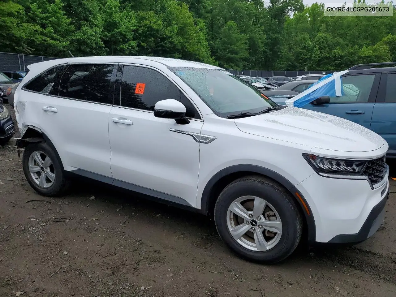 2023 Kia Sorento Lx VIN: 5XYRG4LC5PG205673 Lot: 55244416