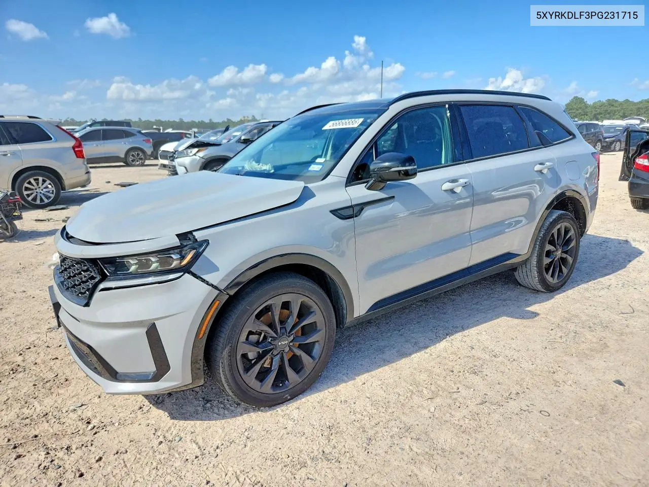 2023 Kia Sorento Sx VIN: 5XYRKDLF3PG231715 Lot: 56866886