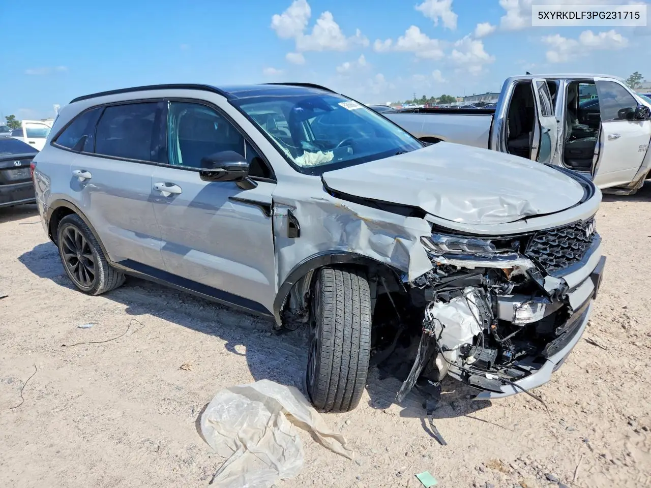 2023 Kia Sorento Sx VIN: 5XYRKDLF3PG231715 Lot: 56866886