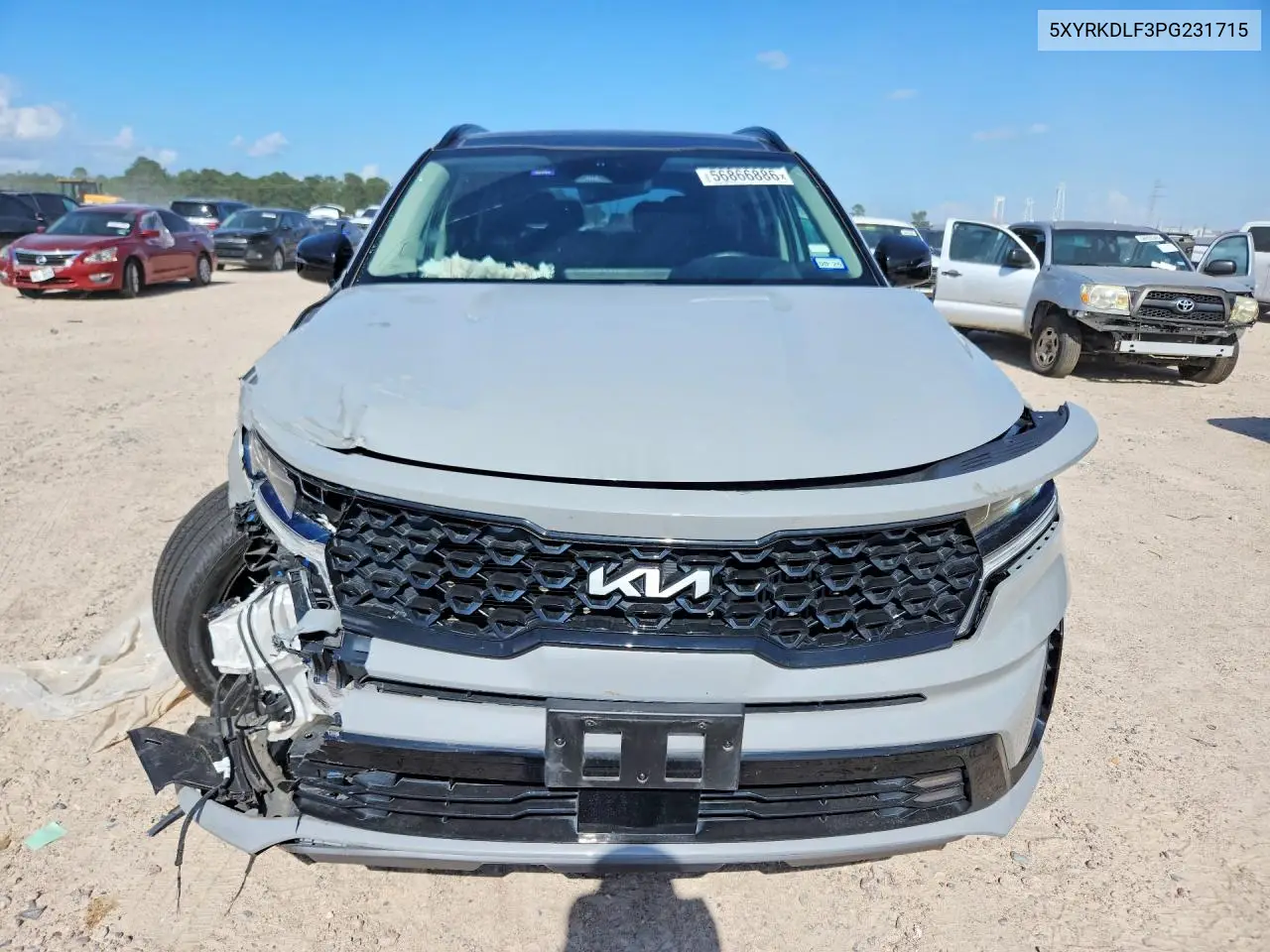2023 Kia Sorento Sx VIN: 5XYRKDLF3PG231715 Lot: 56866886