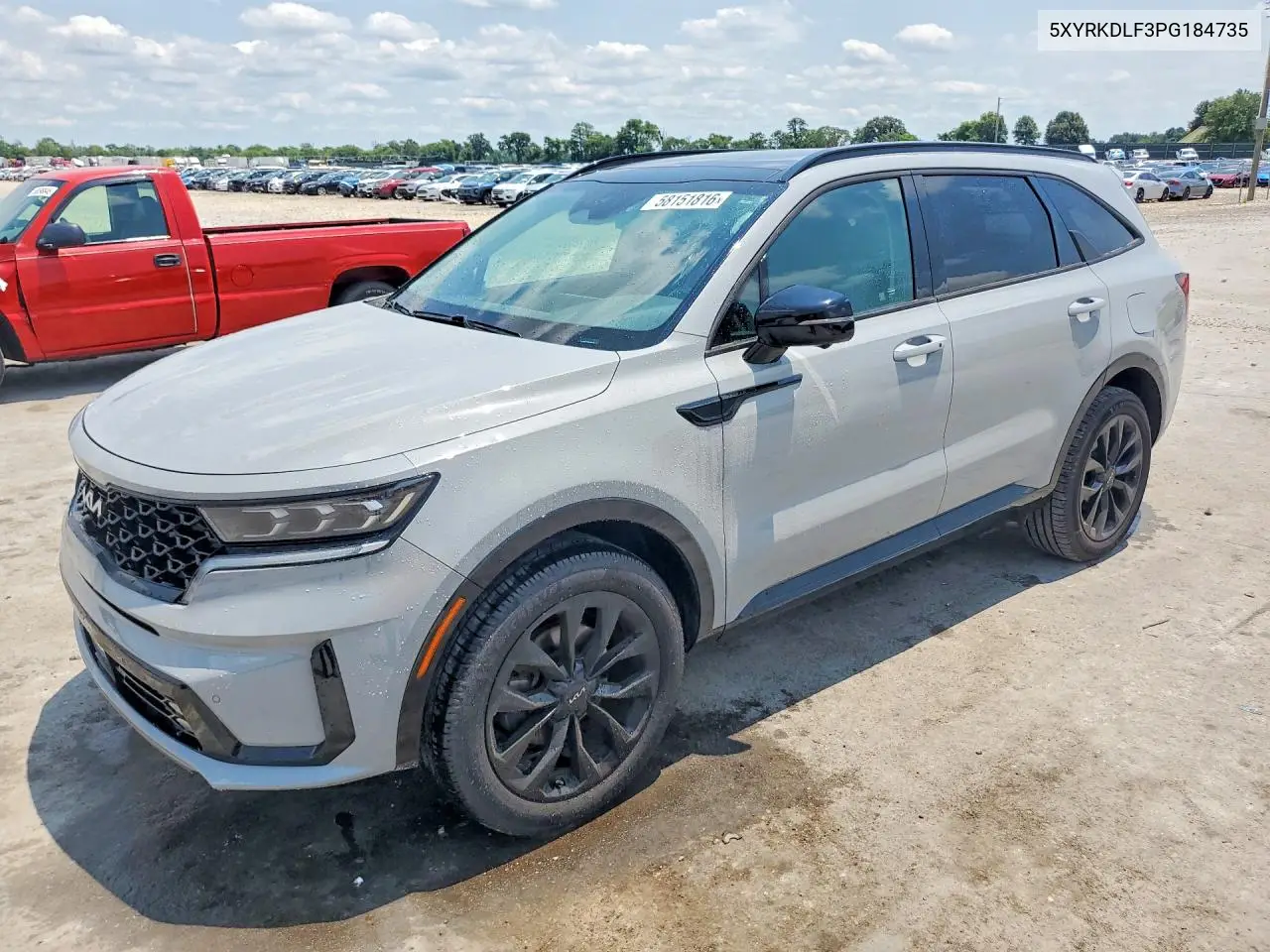 2023 Kia Sorento Sx Prestige VIN: 5XYRKDLF3PG184735 Lot: 58151816
