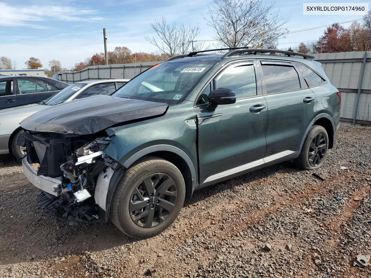 5XYRLDLC0PG174960 2023 Kia Sorento S