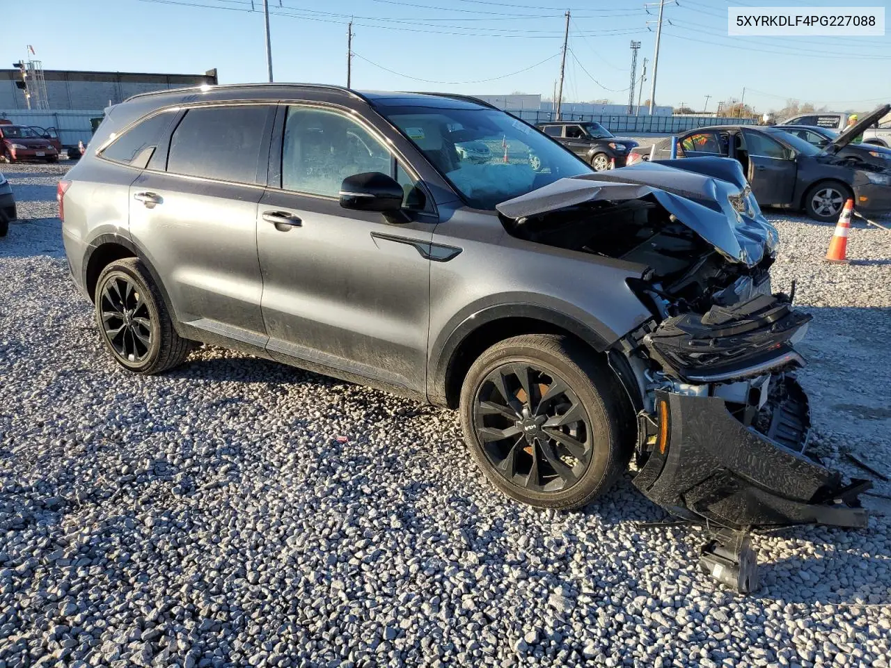 5XYRKDLF4PG227088 2023 Kia Sorento Sx