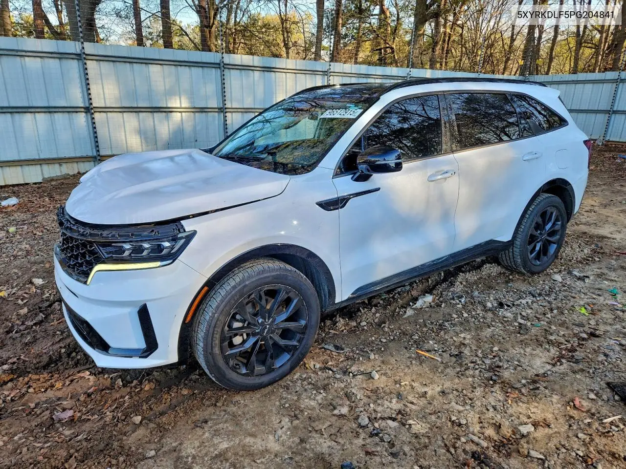 5XYRKDLF5PG204841 2023 Kia Sorento Sx