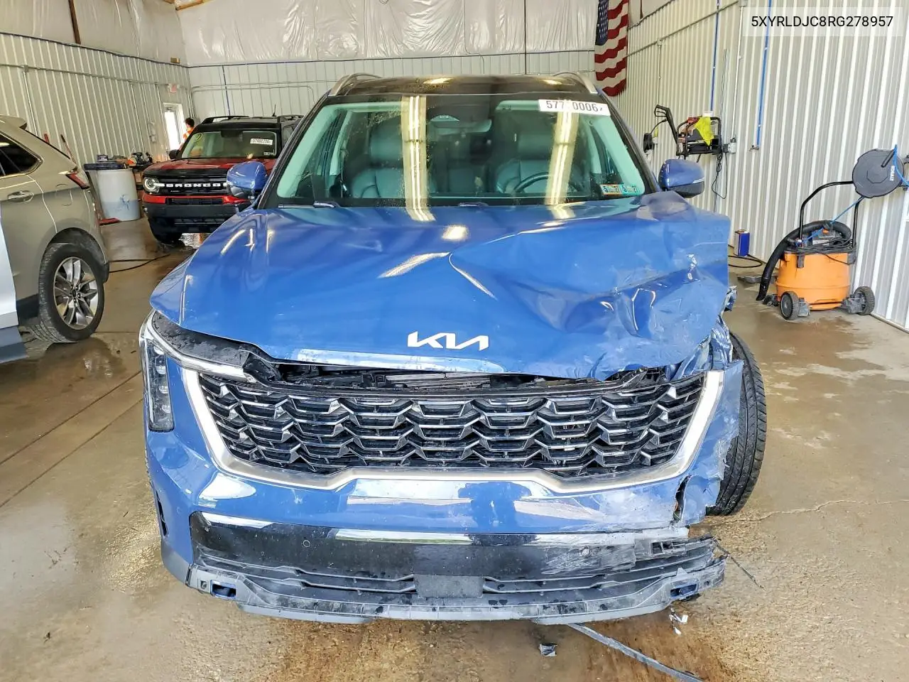 2024 Kia Sorento S VIN: 5XYRLDJC8RG278957 Lot: 57770006