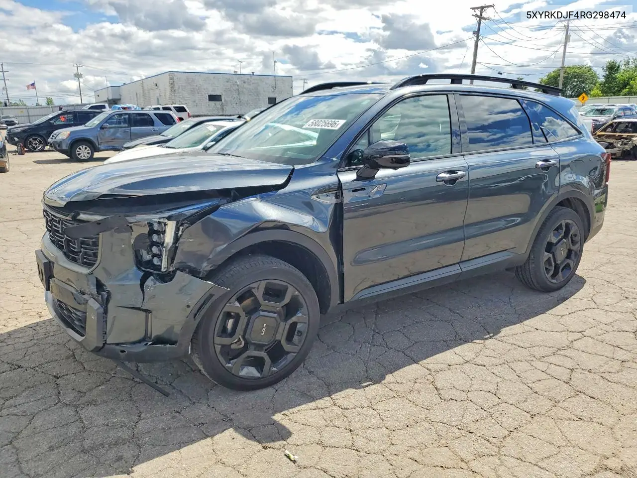 2024 Kia Sorento X-Line Sx Prestige VIN: 5XYRKDJF4RG298474 Lot: 58025696