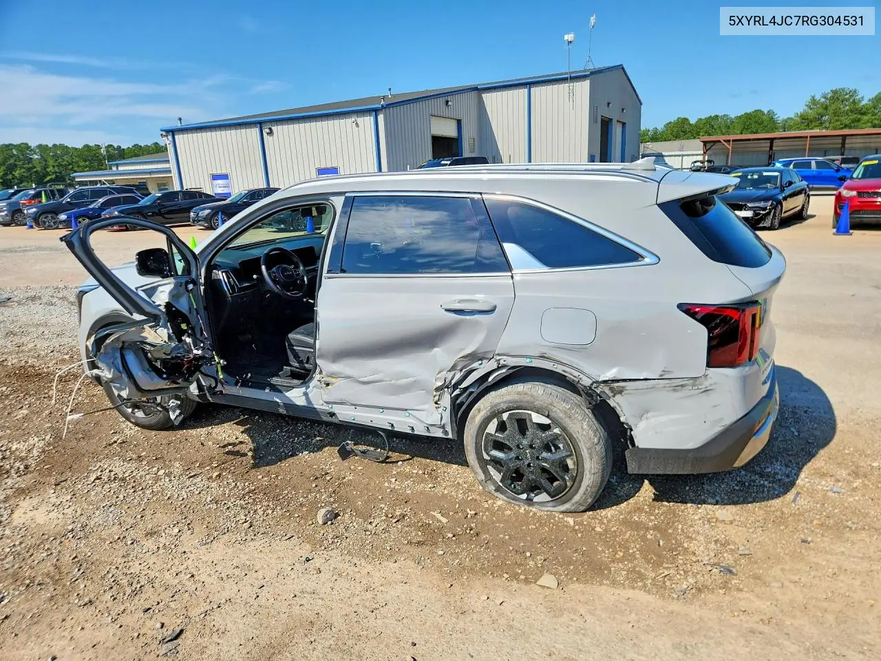 2024 Kia Sorento S VIN: 5XYRL4JC7RG304531 Lot: 60128386