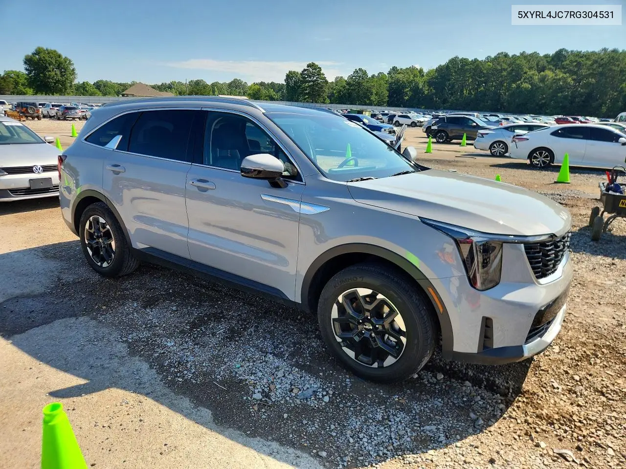 2024 Kia Sorento S VIN: 5XYRL4JC7RG304531 Lot: 60128386