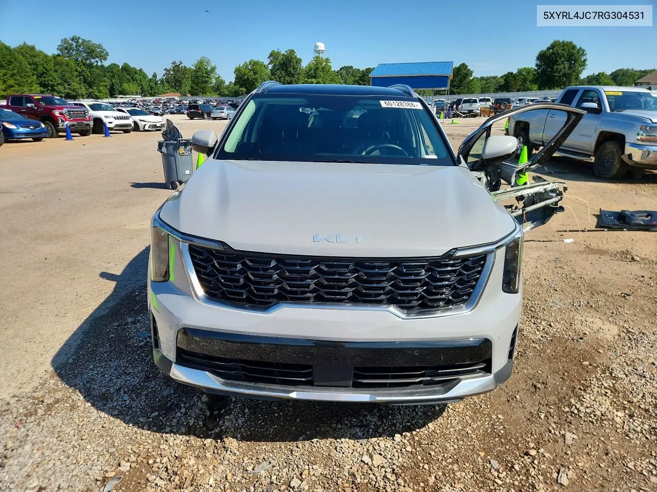 2024 Kia Sorento S VIN: 5XYRL4JC7RG304531 Lot: 60128386