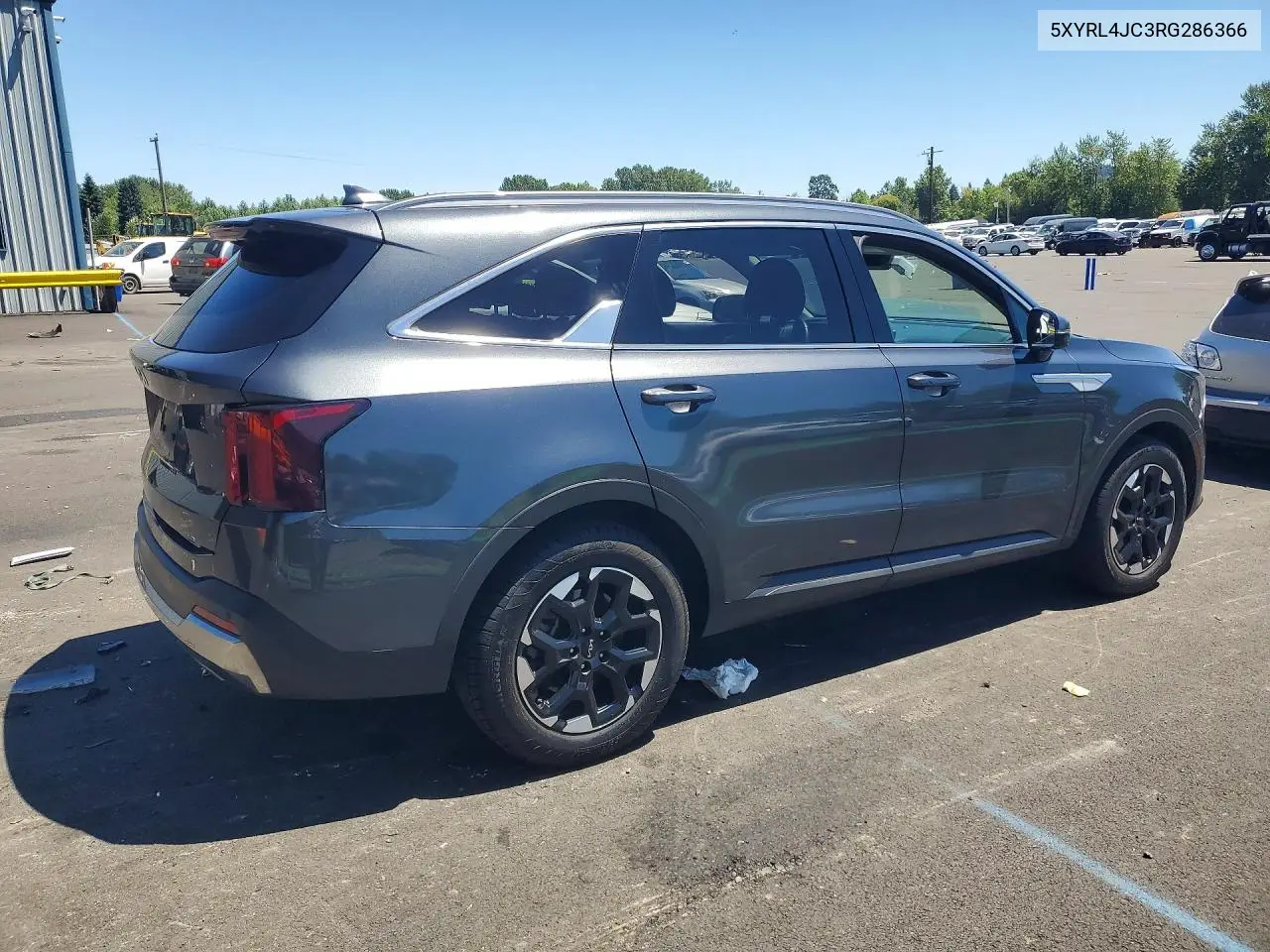 2024 Kia Sorento S VIN: 5XYRL4JC3RG286366 Lot: 60676716