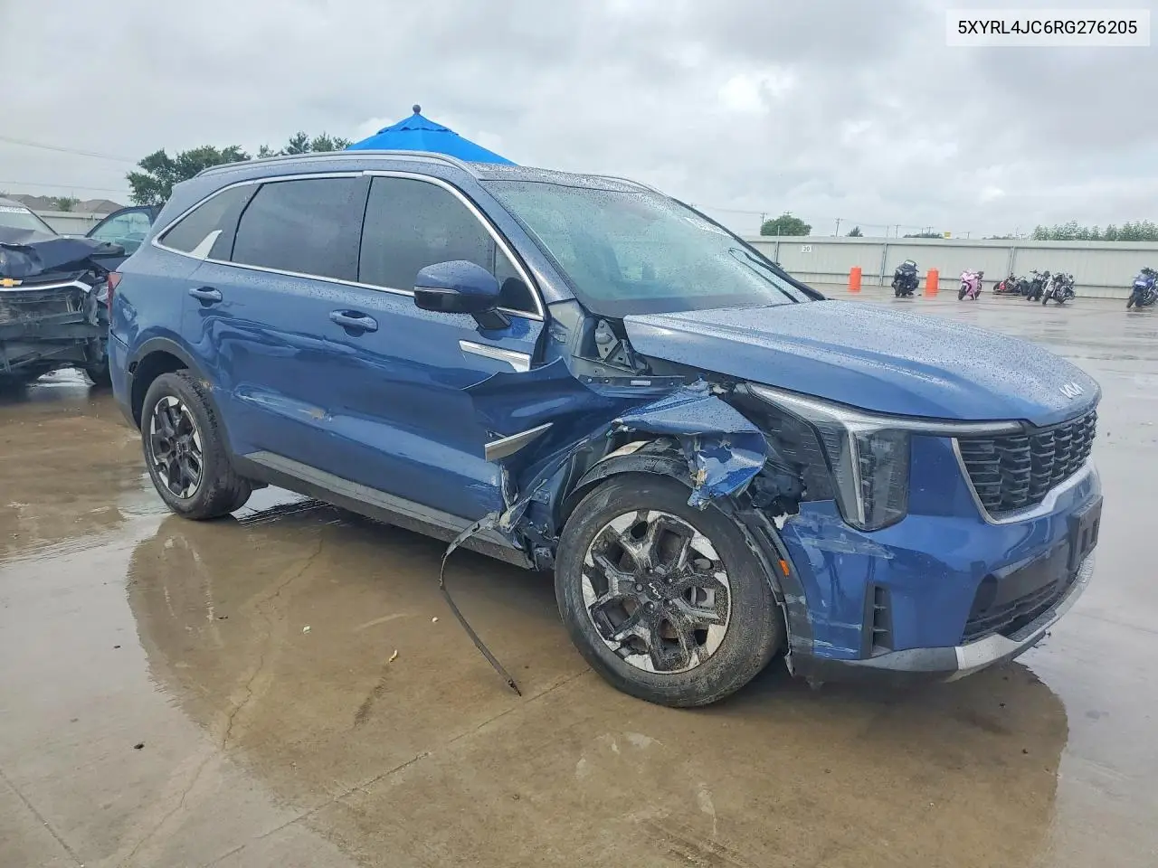 2024 Kia Sorento S VIN: 5XYRL4JC6RG276205 Lot: 60779606