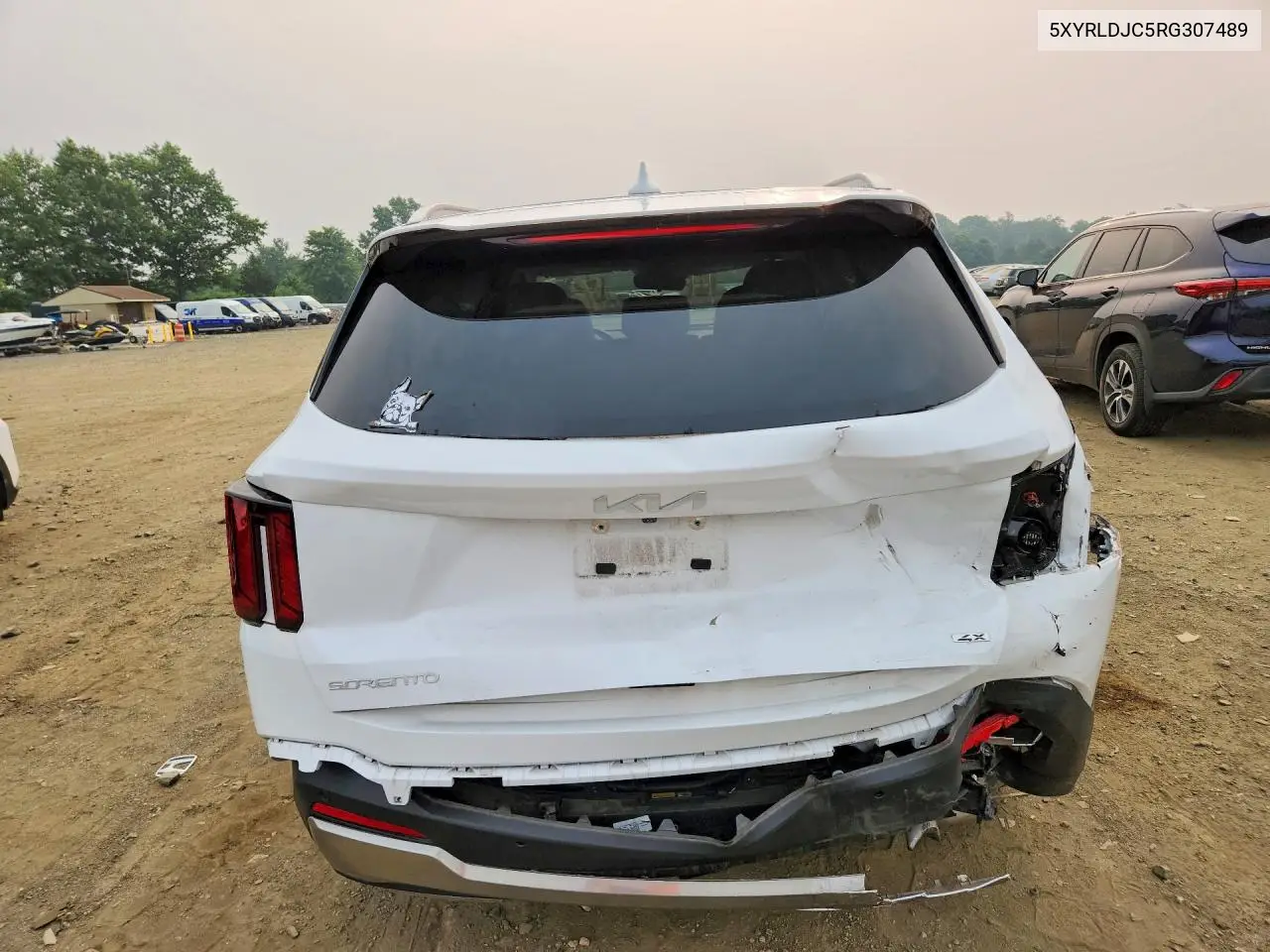 2024 Kia Sorento S VIN: 5XYRLDJC5RG307489 Lot: 61522216