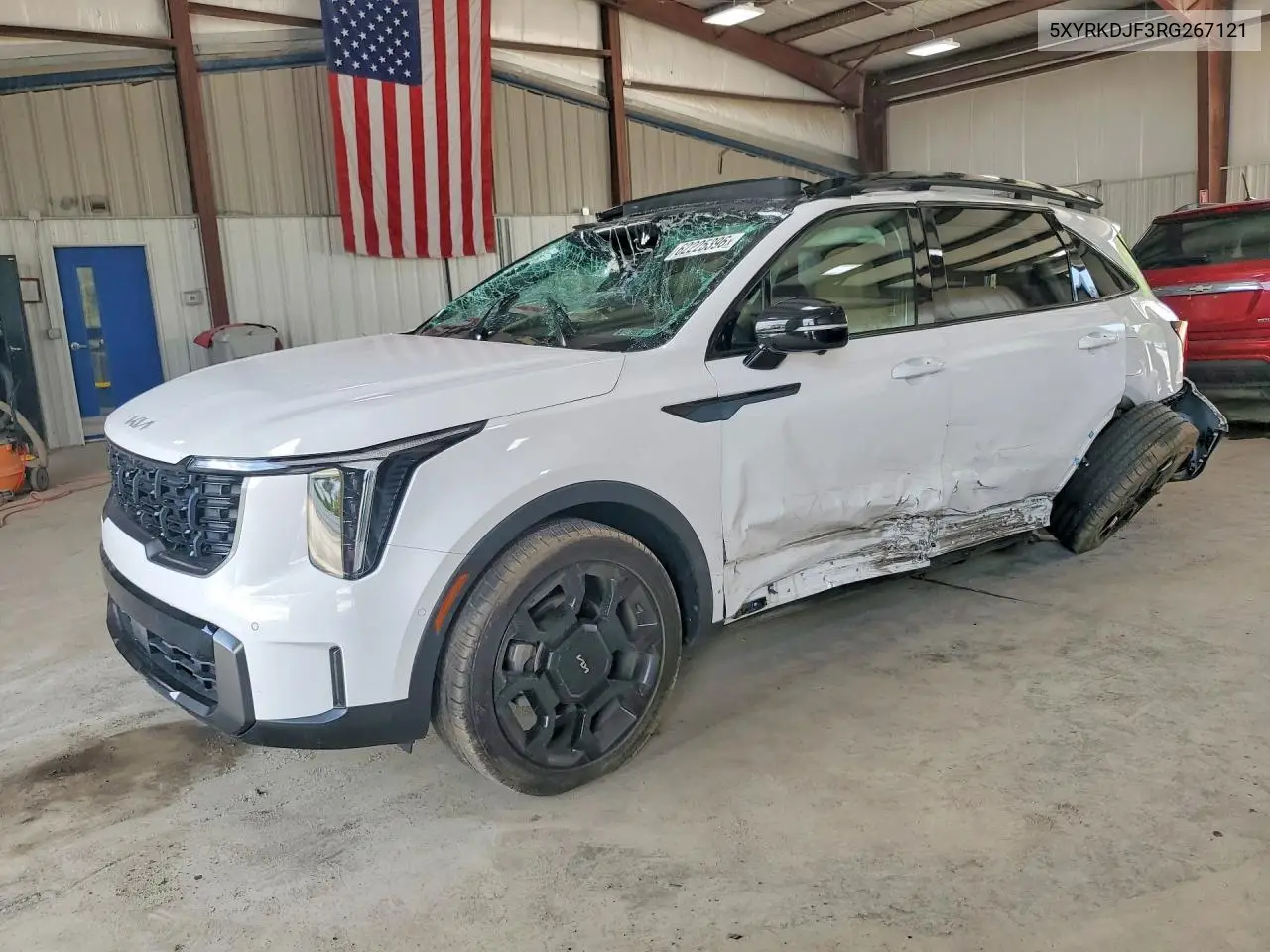 2024 Kia Sorento X-Line Sx Prestige VIN: 5XYRKDJF3RG267121 Lot: 62225396