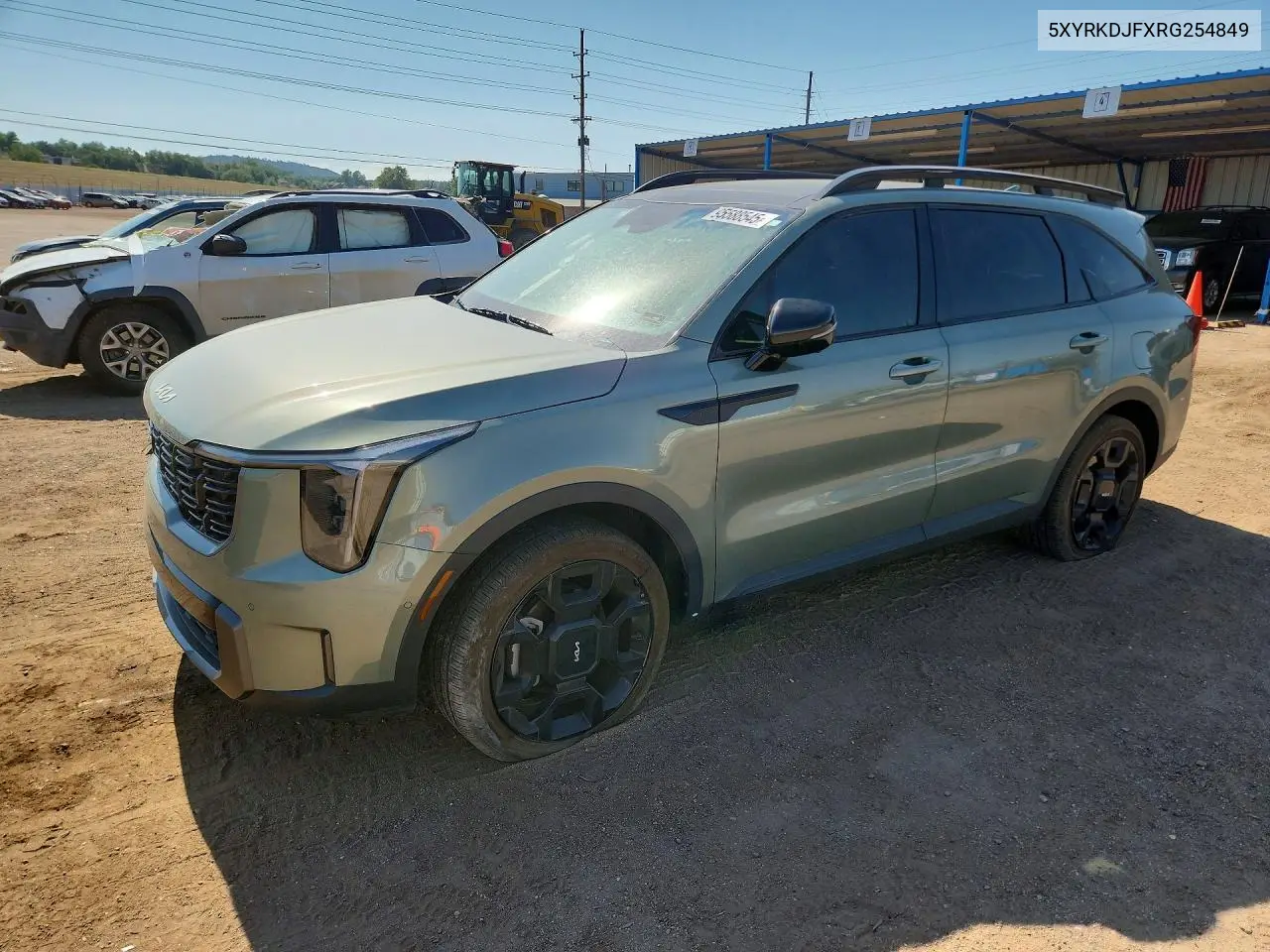 2024 Kia Sorento X-Line Sx Prestige VIN: 5XYRKDJFXRG254849 Lot: 95588545