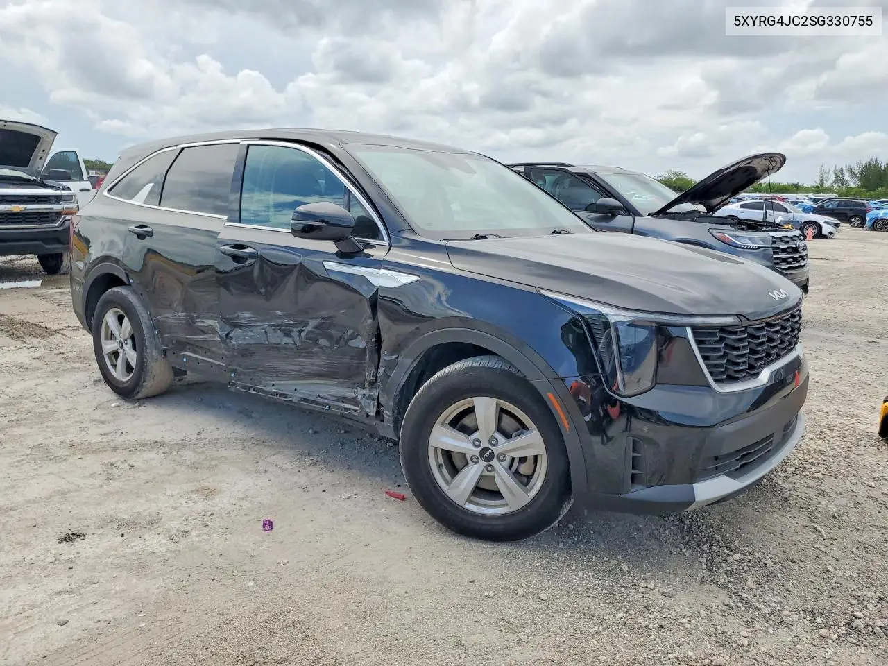 2025 Kia Sorento Lx VIN: 5XYRG4JC2SG330755 Lot: 56679506