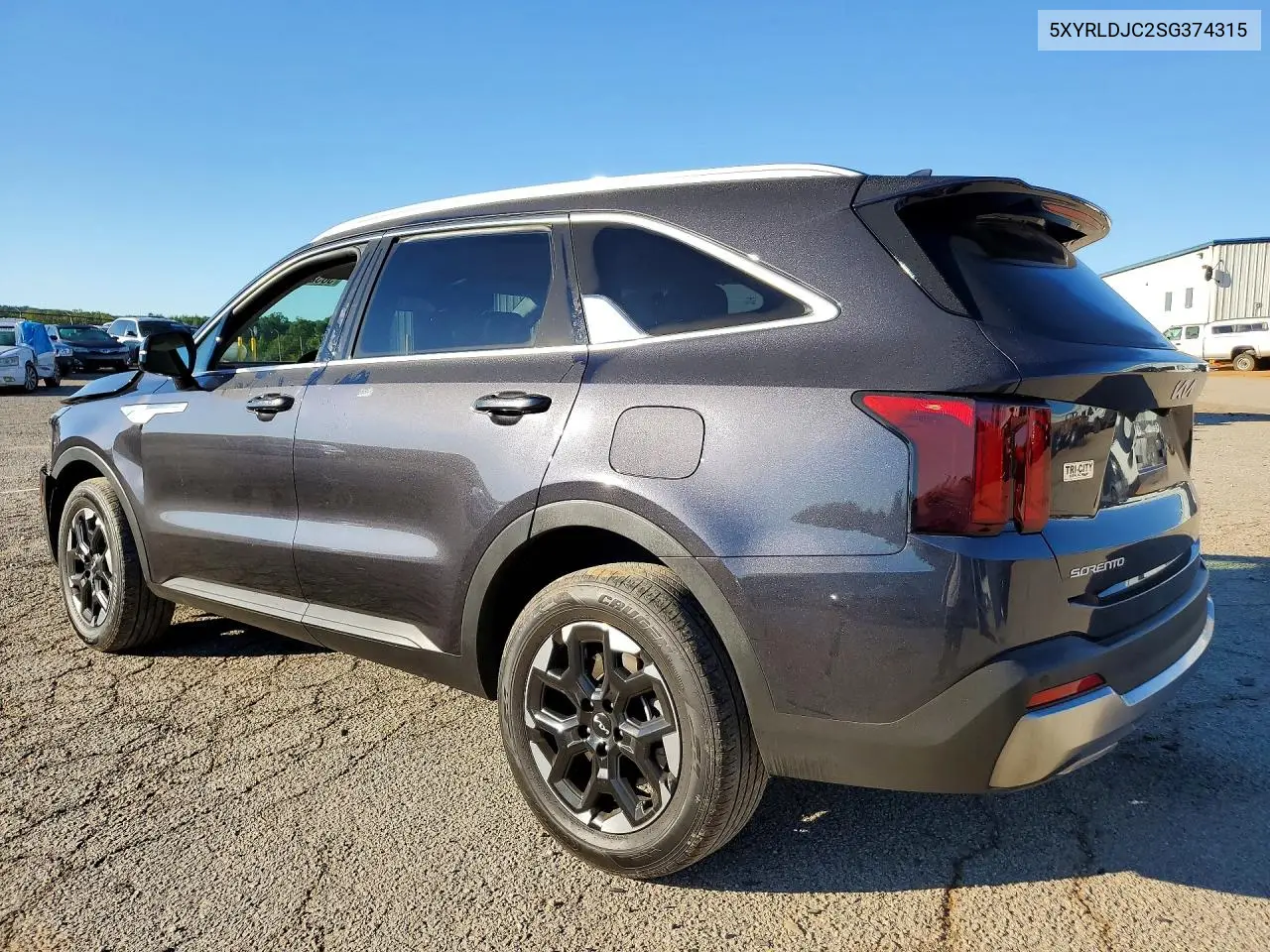 2025 Kia Sorento S VIN: 5XYRLDJC2SG374315 Lot: 58529146