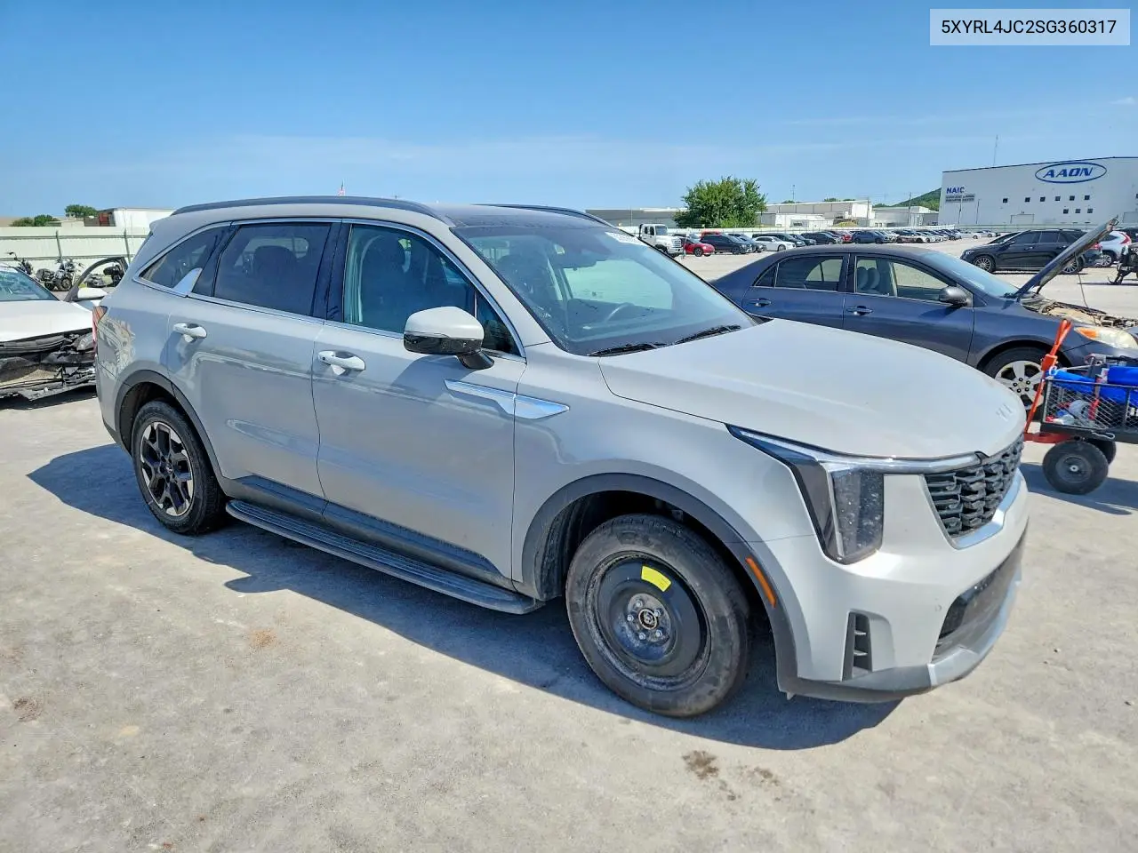 2025 Kia Sorento S VIN: 5XYRL4JC2SG360317 Lot: 60866856