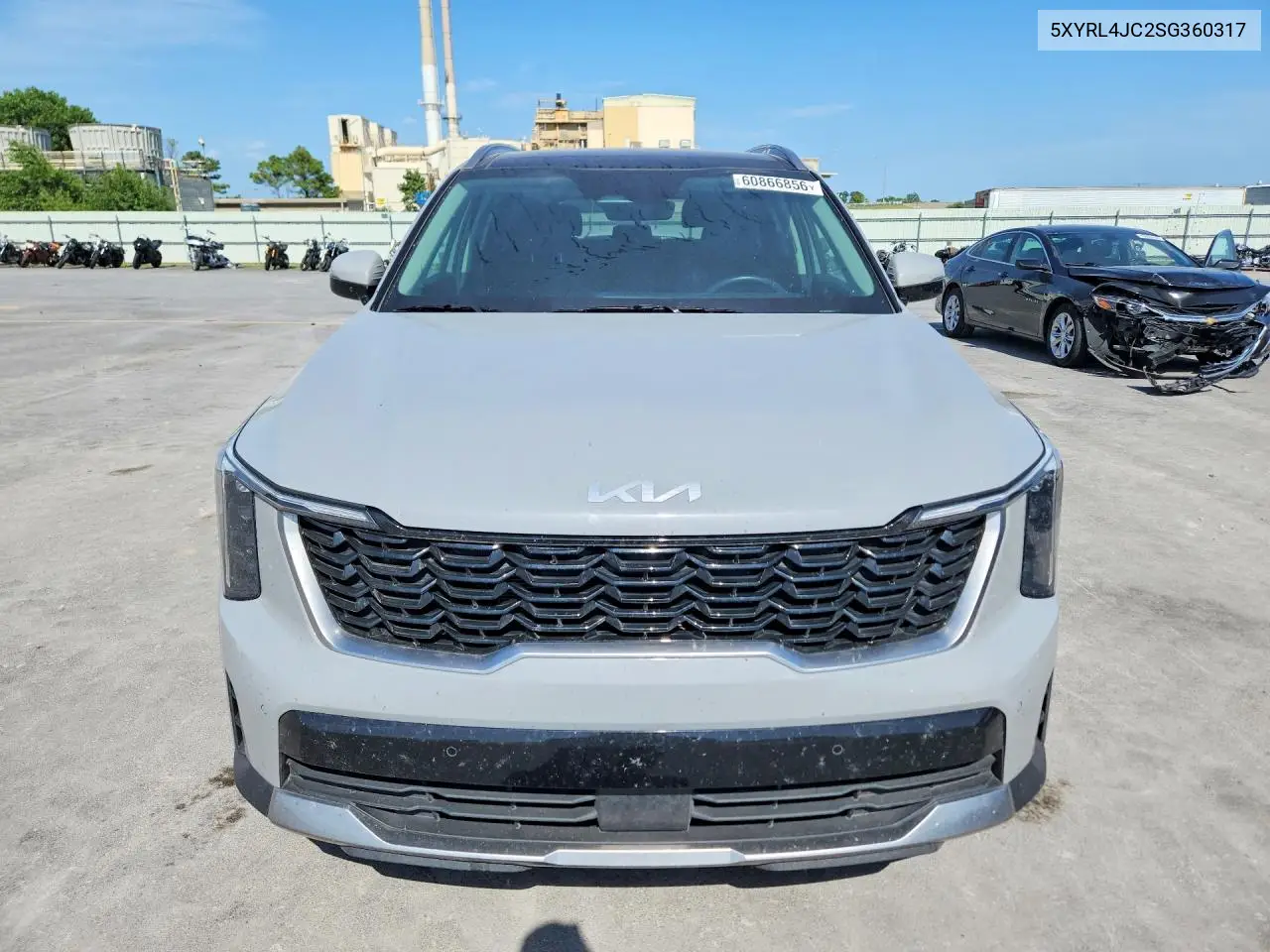 2025 Kia Sorento S VIN: 5XYRL4JC2SG360317 Lot: 60866856