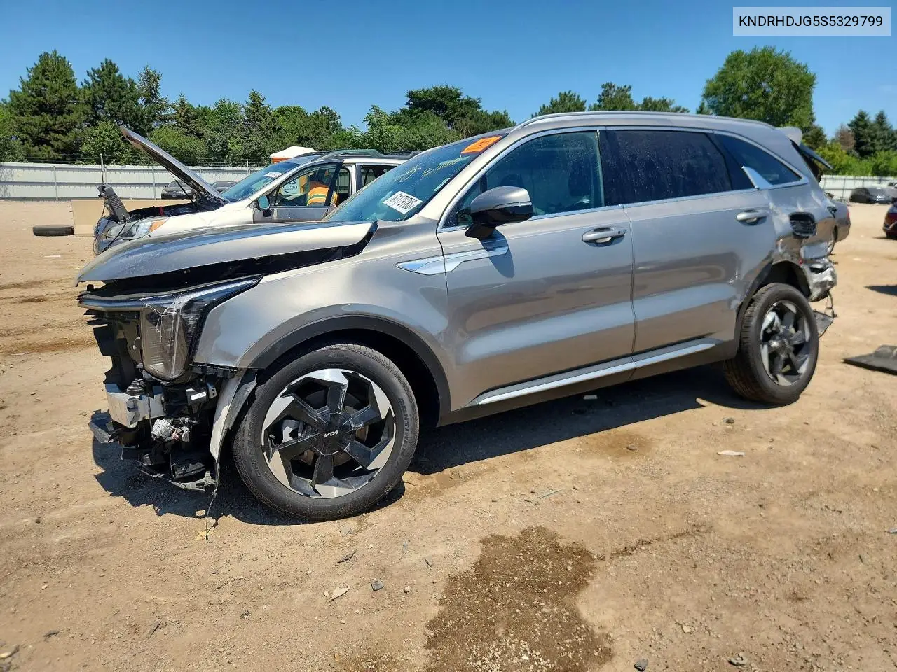 2025 Kia Sorento Ex VIN: KNDRHDJG5S5329799 Lot: 61179786