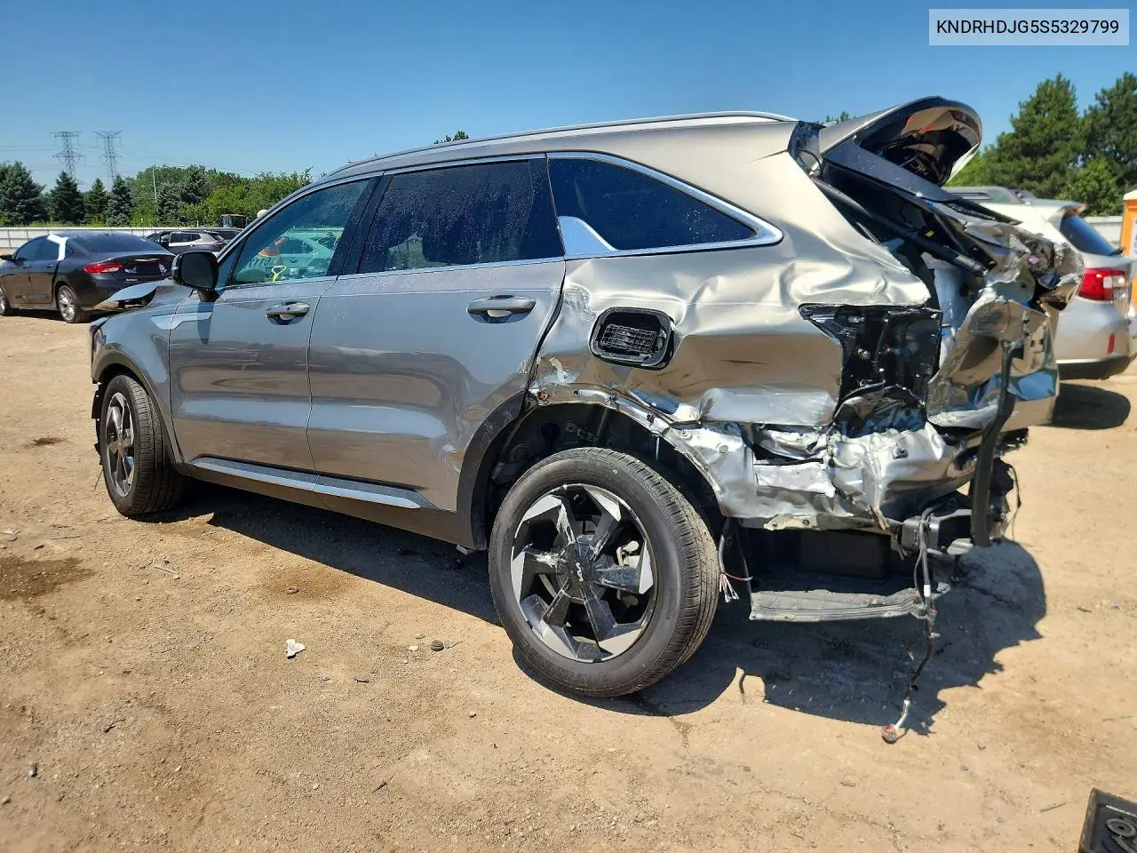 2025 Kia Sorento Ex VIN: KNDRHDJG5S5329799 Lot: 61179786
