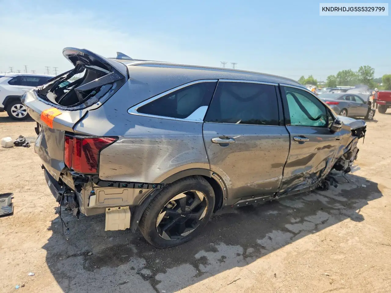 2025 Kia Sorento Ex VIN: KNDRHDJG5S5329799 Lot: 61179786