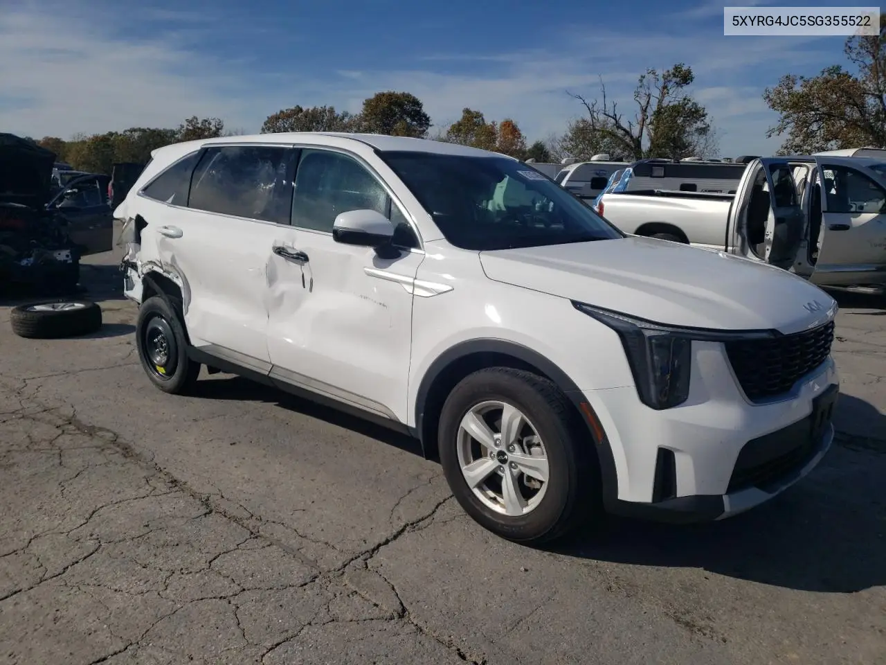 5XYRG4JC5SG355522 2025 Kia Sorento Lx