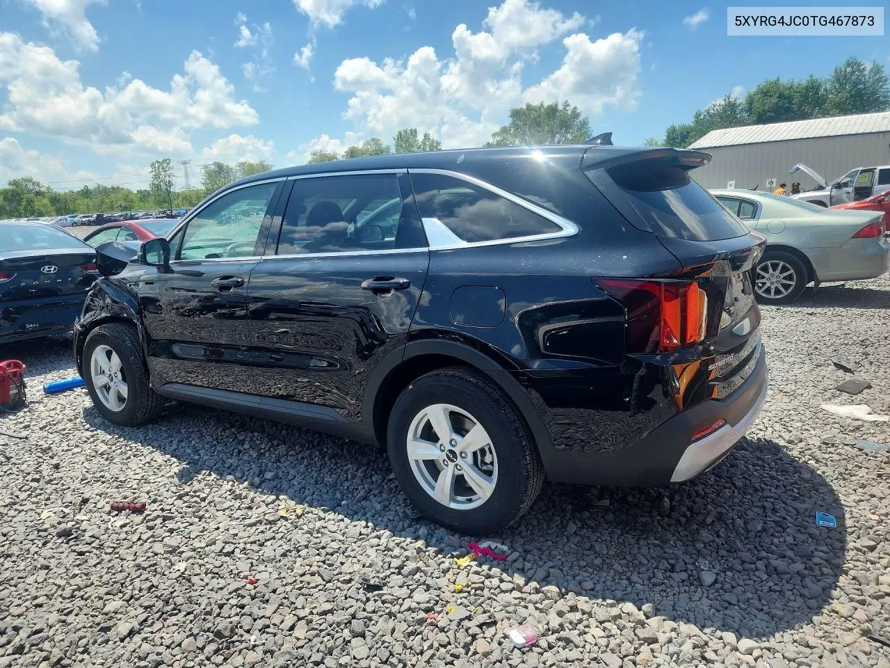 2026 Kia Sorento Lx VIN: 5XYRG4JC0TG467873 Lot: 60094946