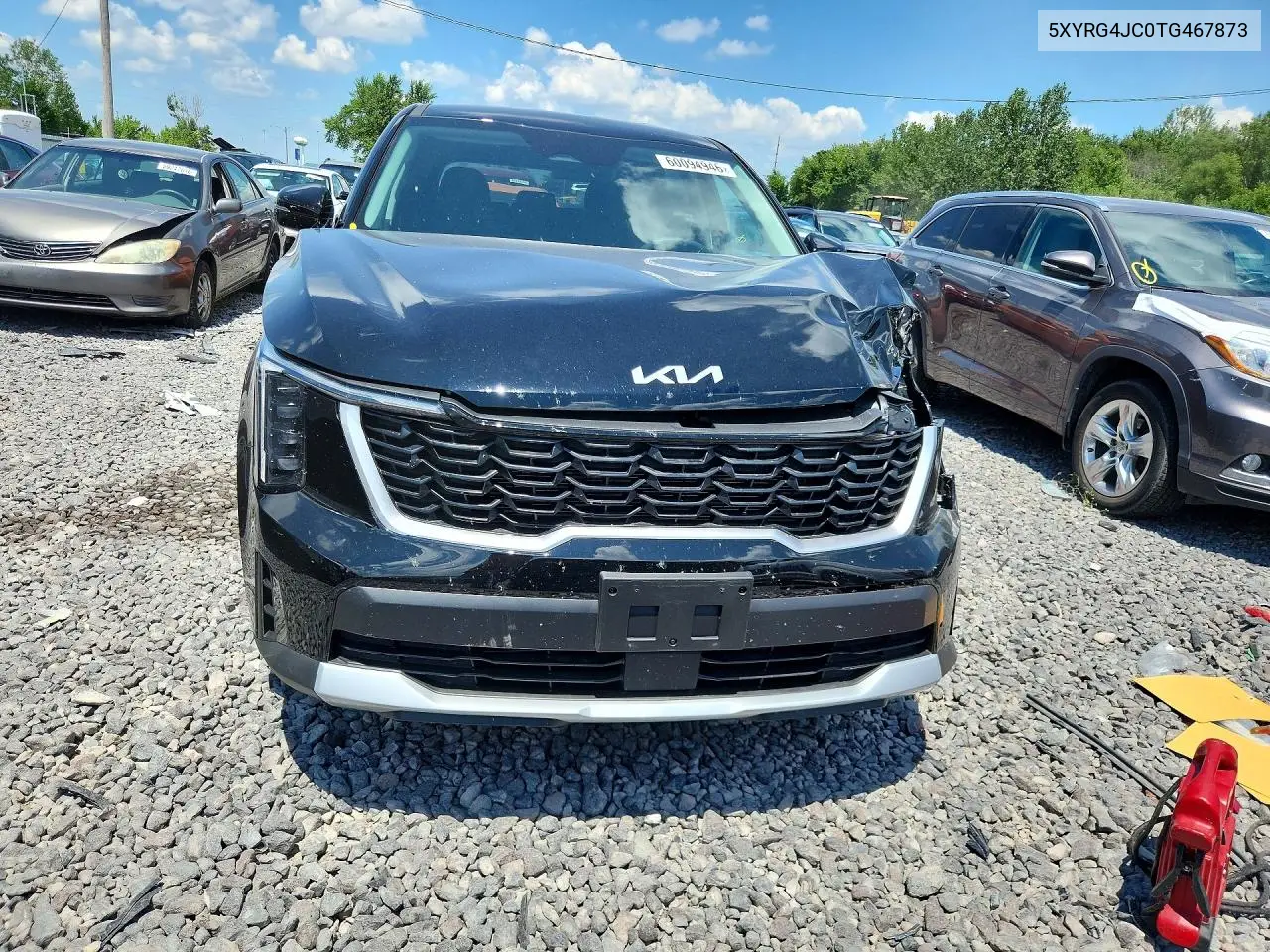 2026 Kia Sorento Lx VIN: 5XYRG4JC0TG467873 Lot: 60094946