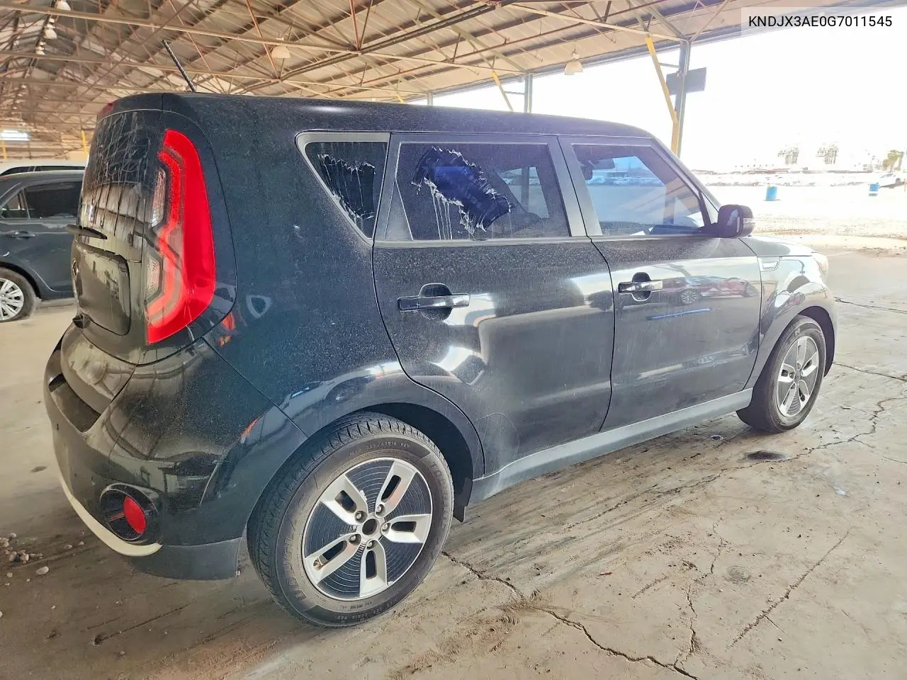 2016 Kia Soul Ev + VIN: KNDJX3AE0G7011545 Lot: 61494436