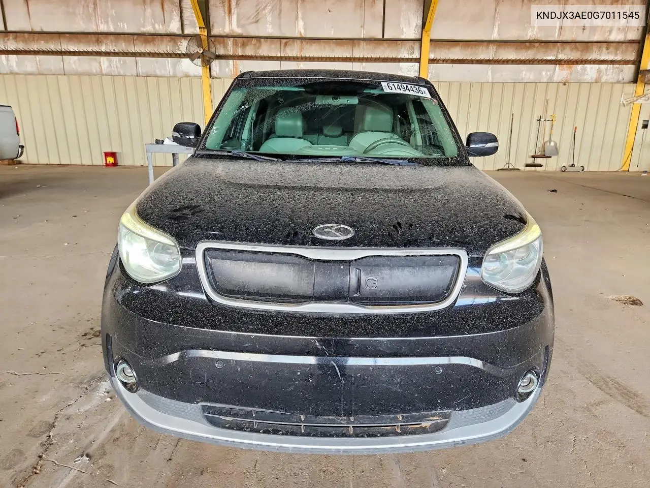 2016 Kia Soul Ev + VIN: KNDJX3AE0G7011545 Lot: 61494436
