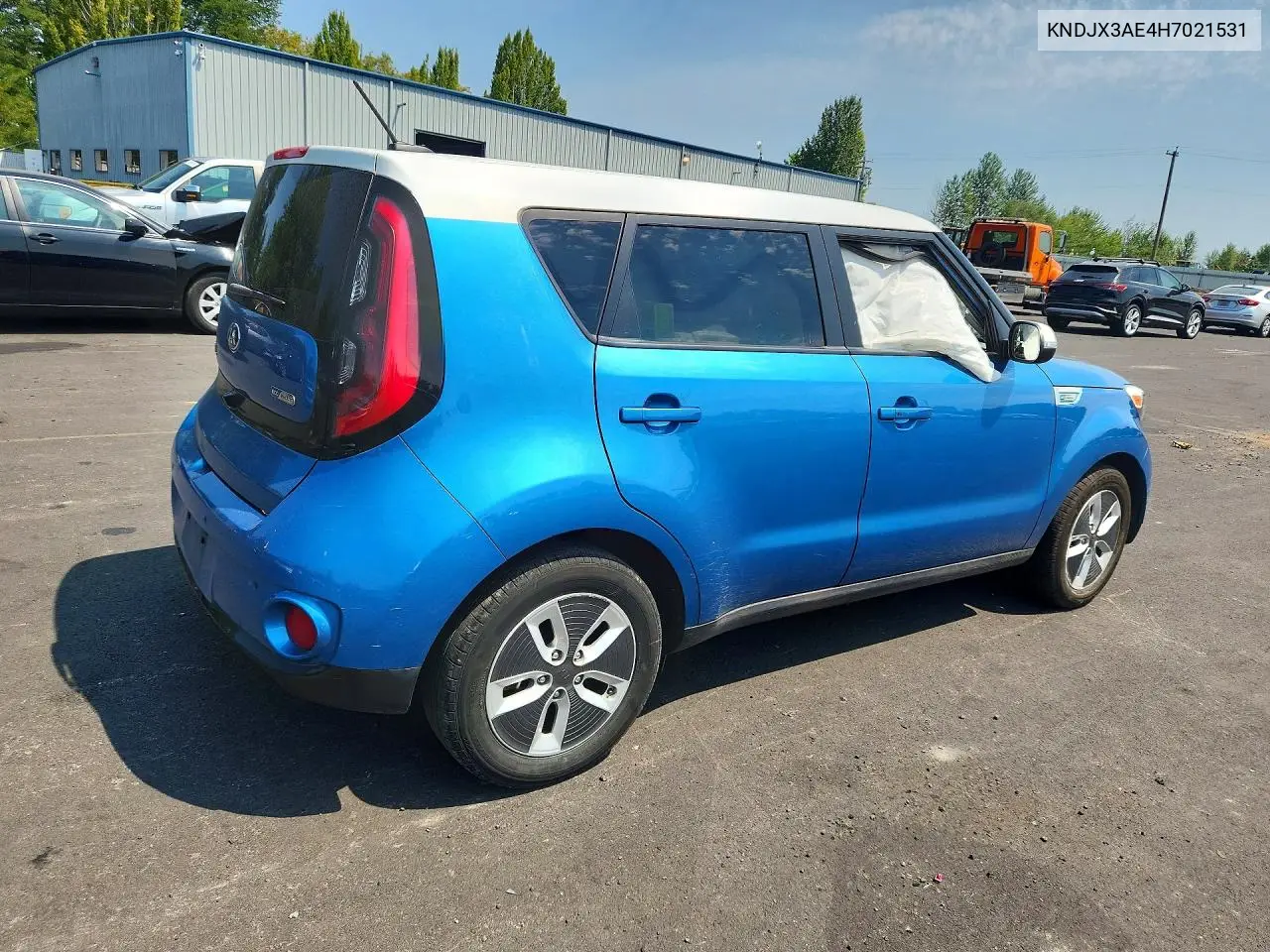 KNDJX3AE4H7021531 2017 Kia Soul Ev +