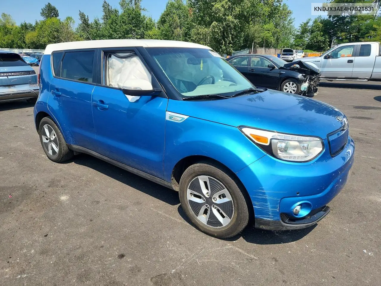 KNDJX3AE4H7021531 2017 Kia Soul Ev +