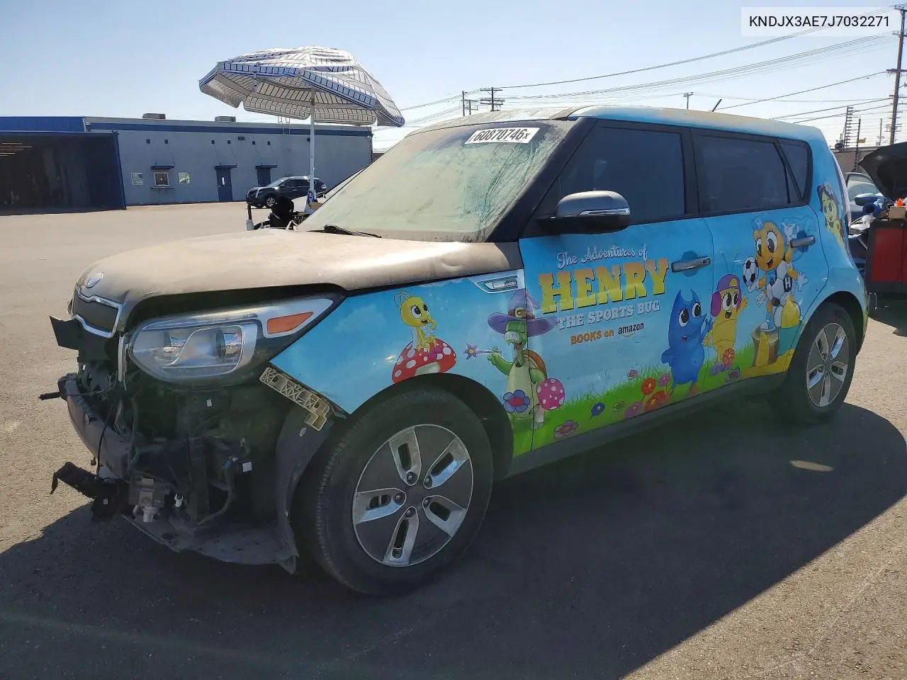 2018 Kia Soul Ev Ev-E VIN: KNDJX3AE7J7032271 Lot: 60870746