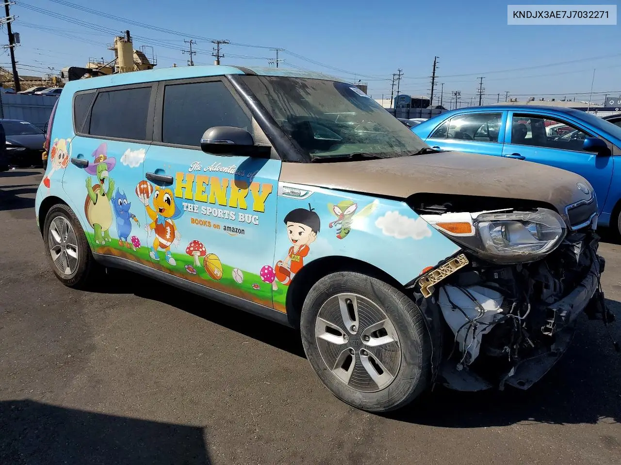 2018 Kia Soul Ev Ev-E VIN: KNDJX3AE7J7032271 Lot: 60870746