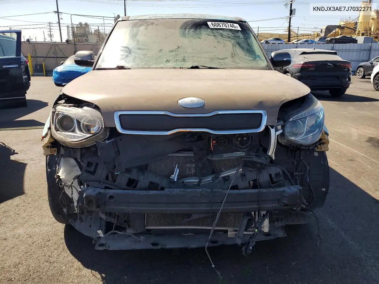 2018 Kia Soul Ev Ev-E VIN: KNDJX3AE7J7032271 Lot: 60870746
