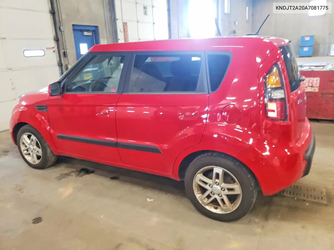 2010 Kia Soul + VIN: KNDJT2A20A7081775 Lot: 57351526