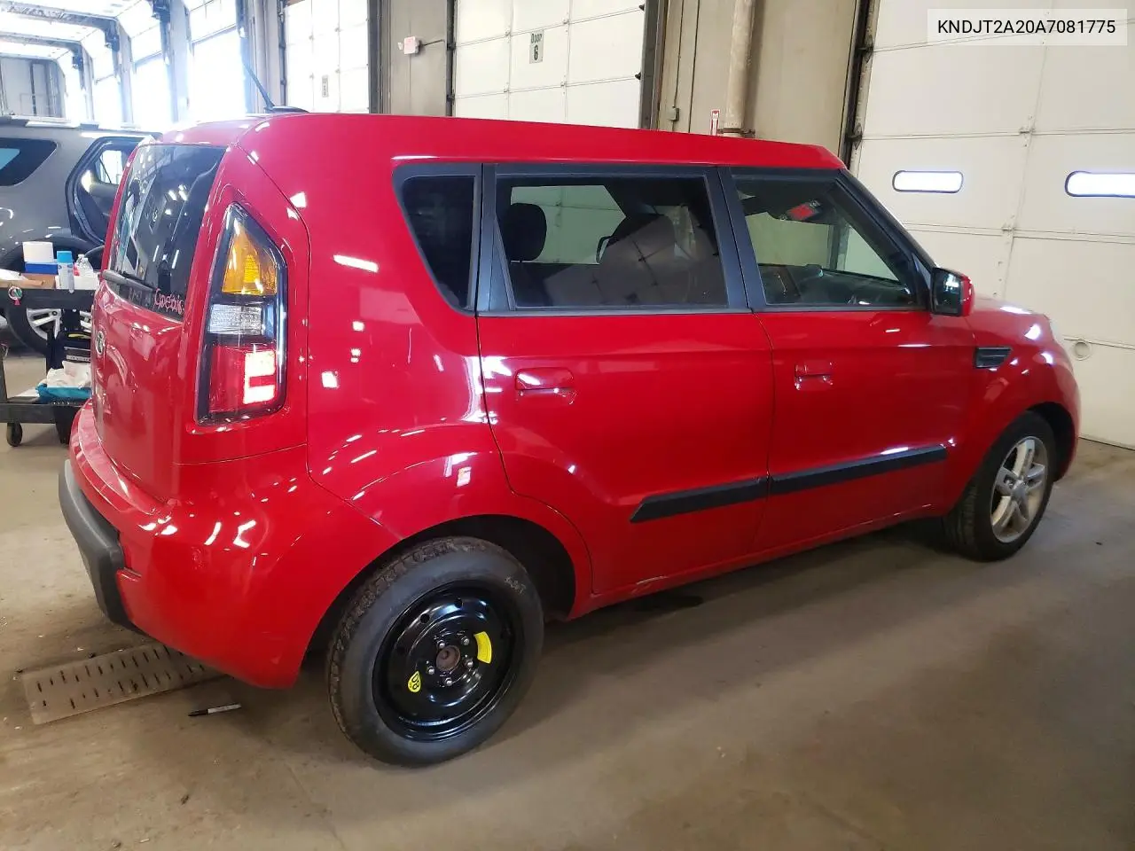 2010 Kia Soul + VIN: KNDJT2A20A7081775 Lot: 57351526