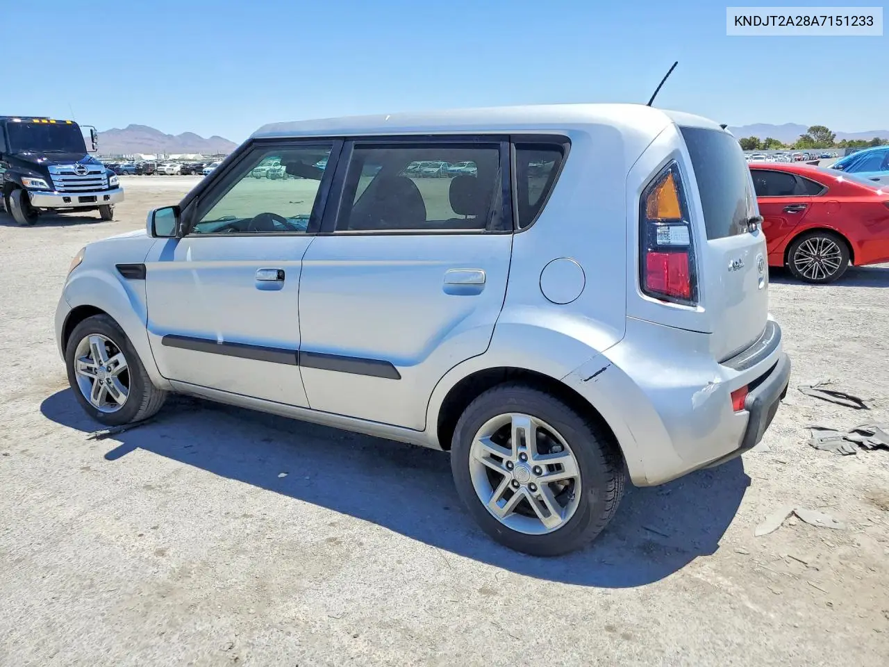 2010 Kia Soul + VIN: KNDJT2A28A7151233 Lot: 60173886