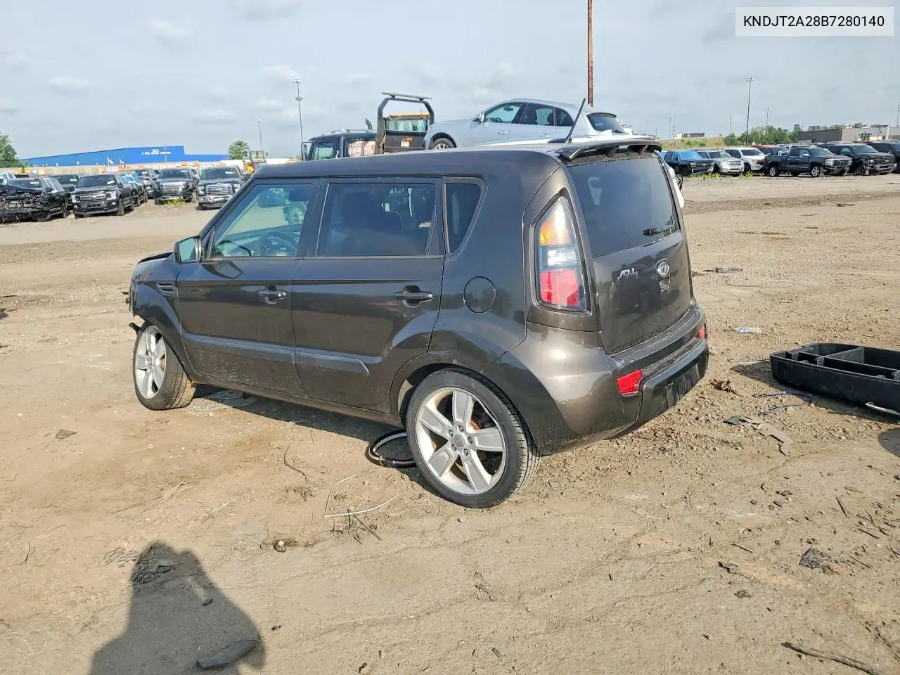 2011 Kia Soul ! VIN: KNDJT2A28B7280140 Lot: 56690616