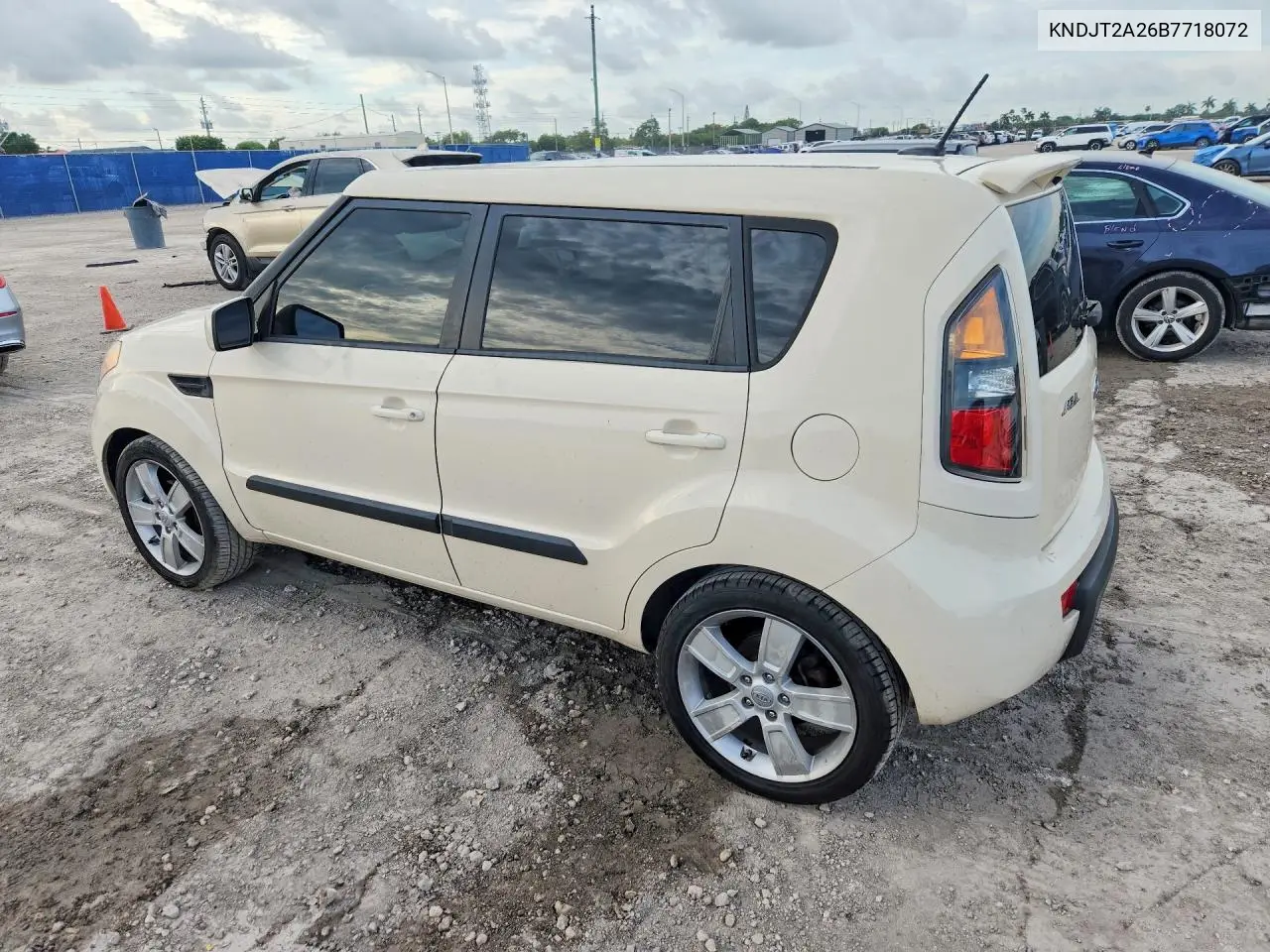 2011 Kia Soul ! VIN: KNDJT2A26B7718072 Lot: 57011716