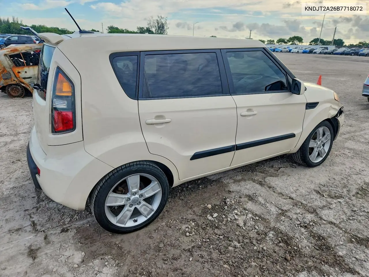 2011 Kia Soul ! VIN: KNDJT2A26B7718072 Lot: 57011716