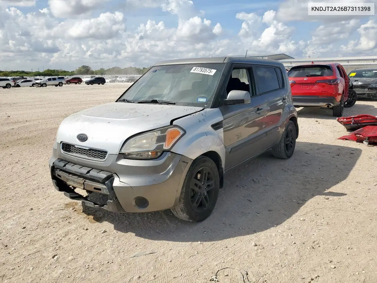 KNDJT2A26B7311398 2011 Kia Soul +