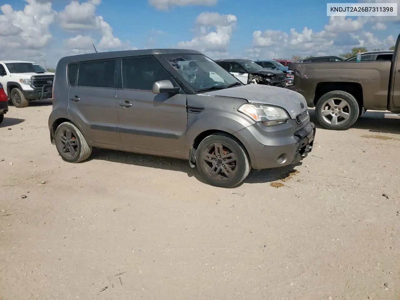 KNDJT2A26B7311398 2011 Kia Soul +