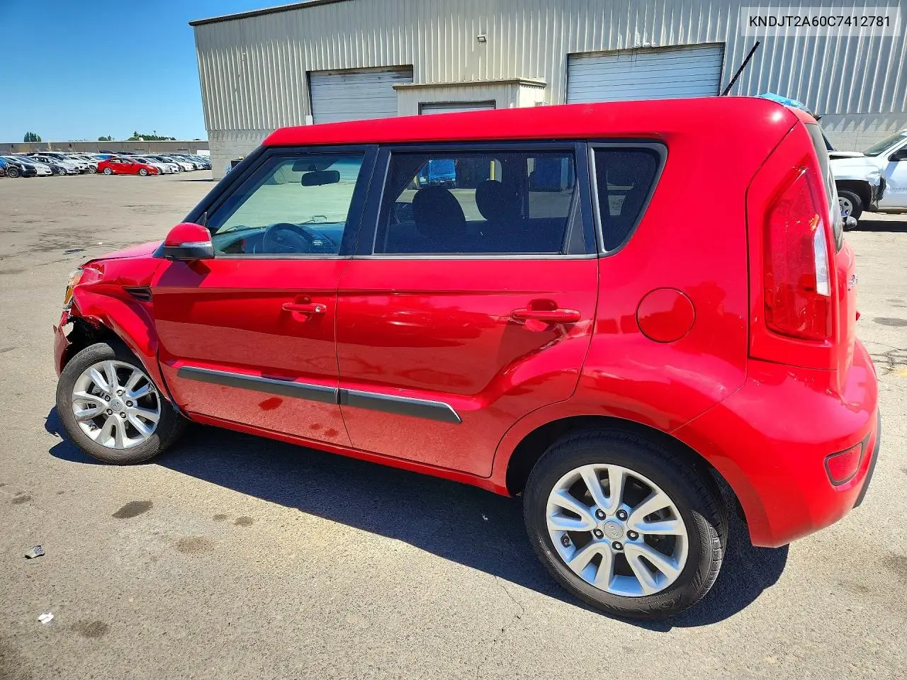 2012 Kia Soul ! VIN: KNDJT2A60C7412781 Lot: 59399406