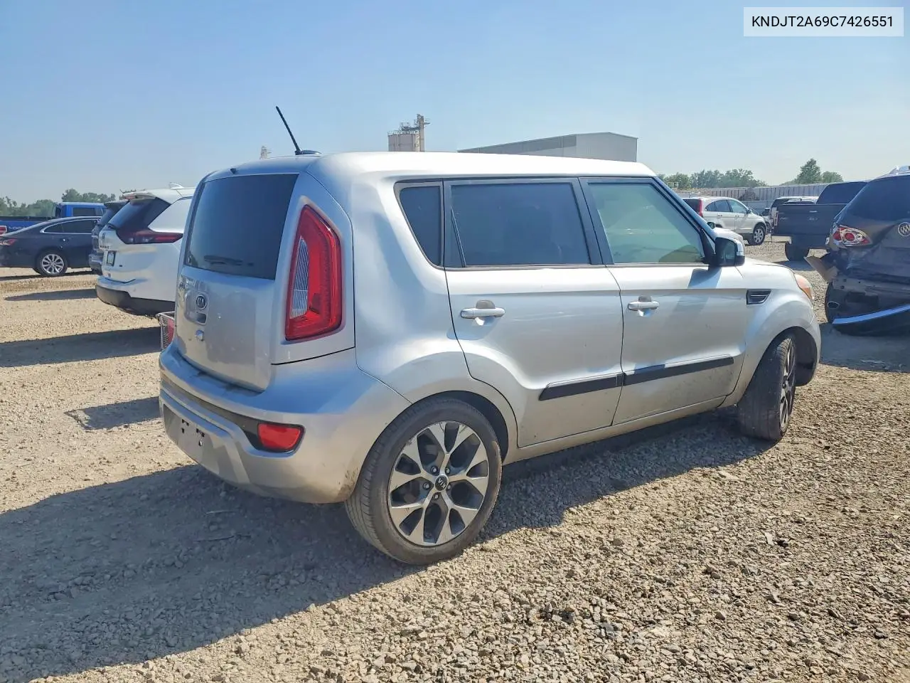 2012 Kia Soul ! VIN: KNDJT2A69C7426551 Lot: 60047586