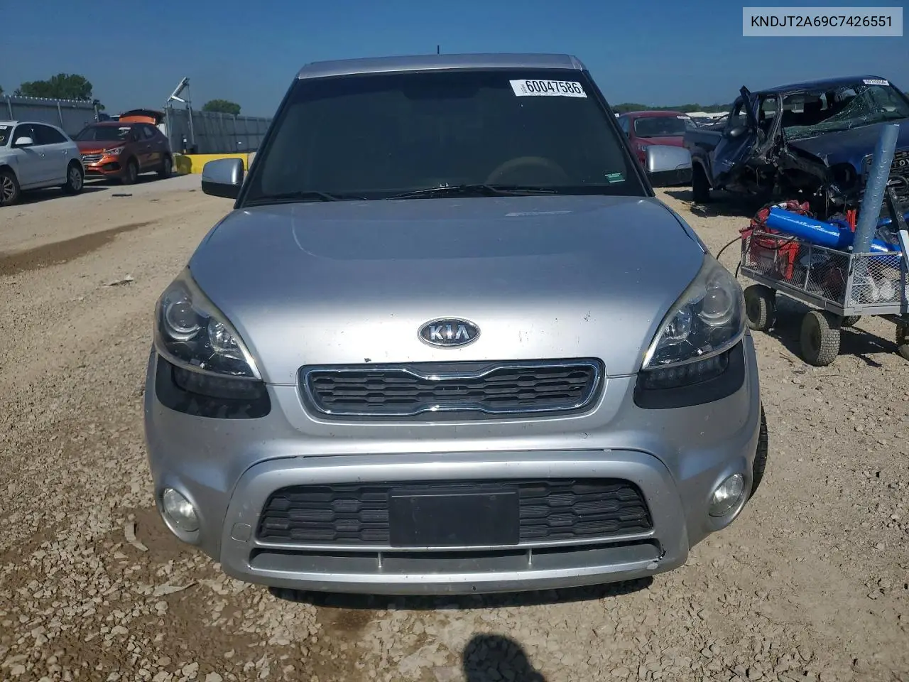 2012 Kia Soul ! VIN: KNDJT2A69C7426551 Lot: 60047586