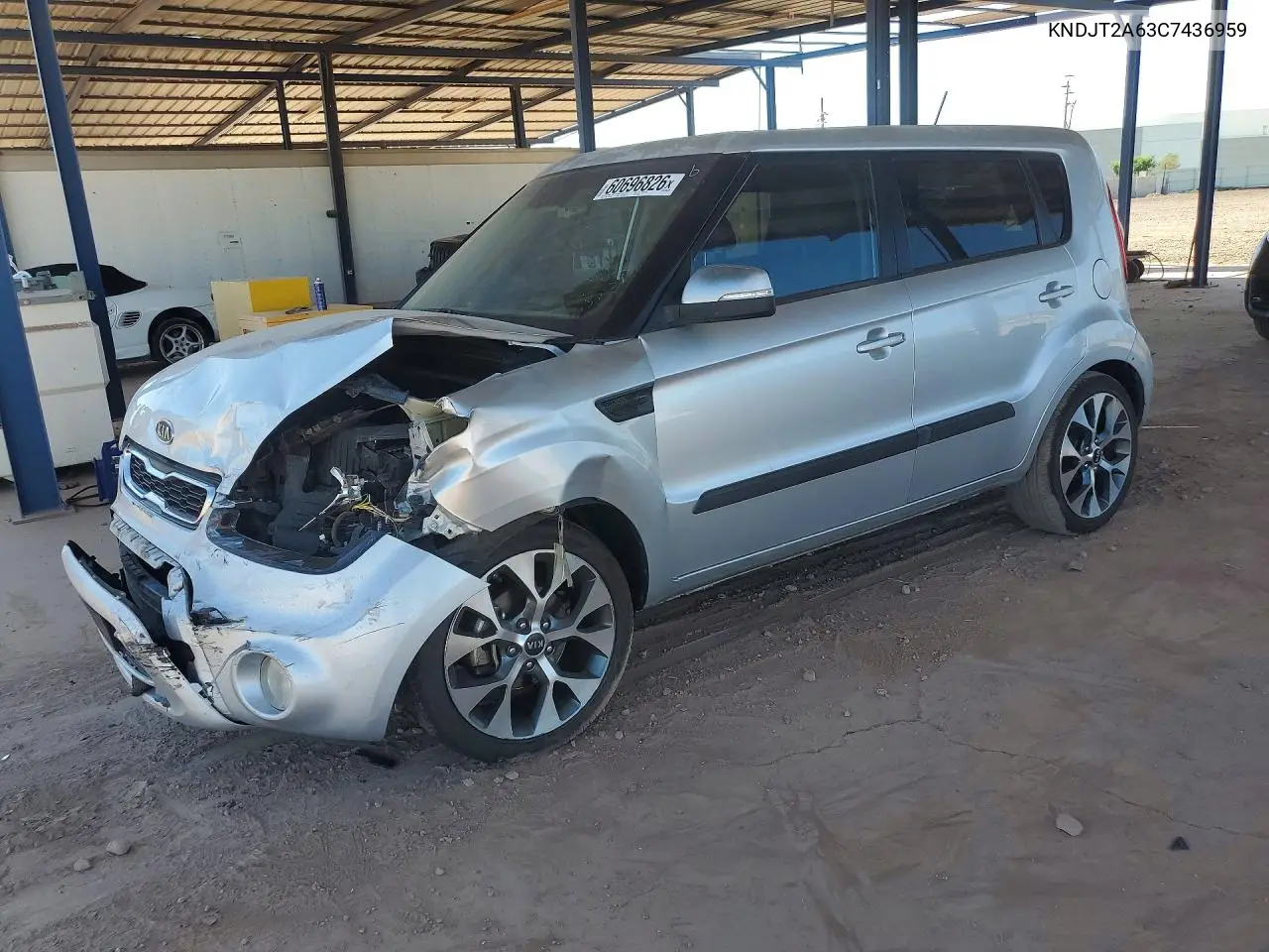2012 Kia Soul ! VIN: KNDJT2A63C7436959 Lot: 60696826
